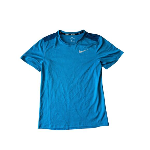 Nike Dri-Fit  Running Men's short sleeve shirt, size Small, Blue - Picture 1 of 9